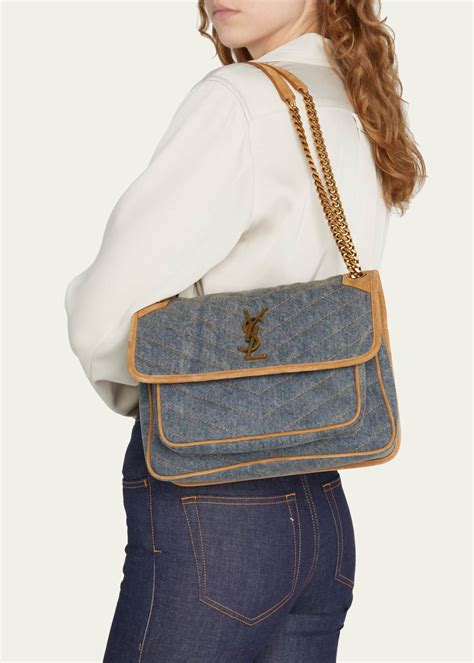 ysl small bag price|ysl denim bag small.